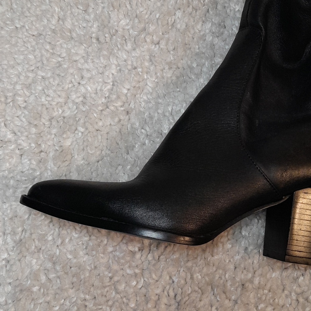 ZARA BLACK ANKLE BOOTS SIZE 8 - Picture 16 of 16